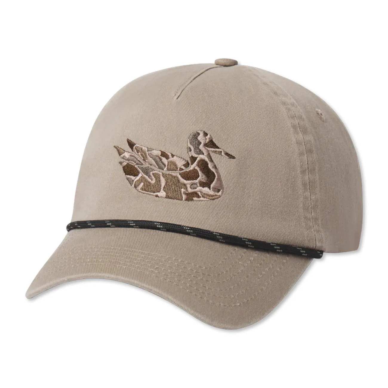 Ensenada Rope Hat – Camo Duck